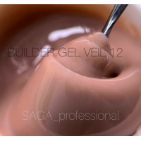 Гель Saga Builder Gel Veil №012, 15 мл